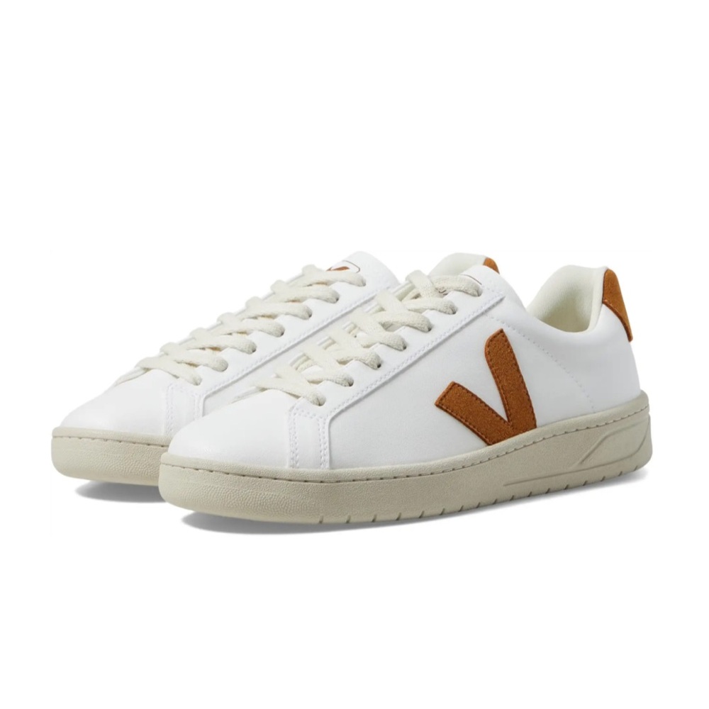 Veja Urca CWL Sneakers White Camel size EU 41 US 9.5/10